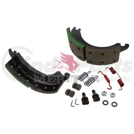 Meritor KSF557325100 Fras-Le Drum Brake Shoe Kit - Lined, with Hardware