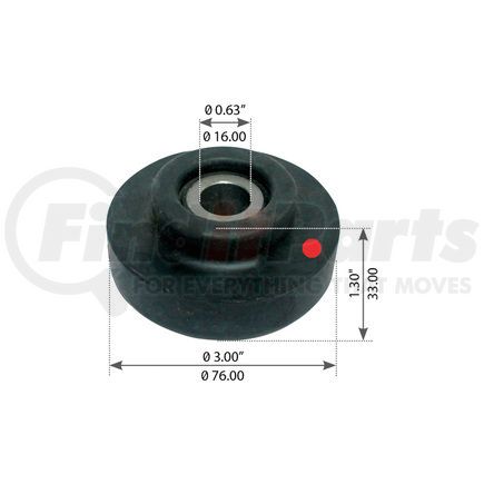 World American WA03-5210 RADIATOR MOUNT