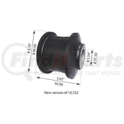 World American WA04-3053 PIVOT BUSHING - HENDRICKSON
