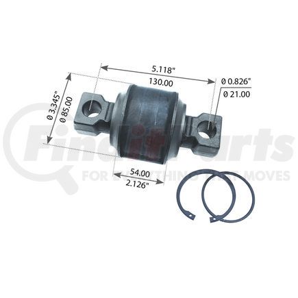 World American WA04-3245 BUSHING  TORQUE ROD