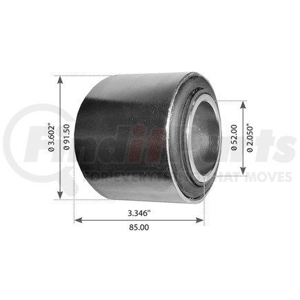 World American WA04-3252 BUSHING  TORQUE ROD BUS