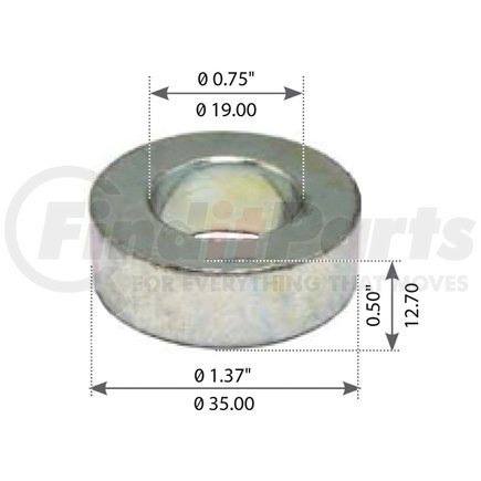 World American WA07-2162 SPACER 1/2"