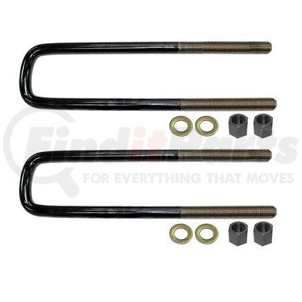 World American WA07-1999 U-BOLT KIT 3/4" X 4" X 10 1/4"