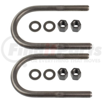 World American WA07-2013 U BOLT KIT 3/4"X 4"X 8"-