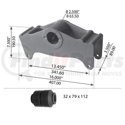 World American WA12-2053 EQUALIZER W/BUSHING REYCO