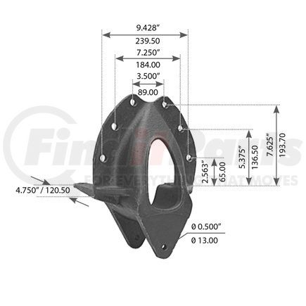 World American WA12-2388 SPRING HANGER