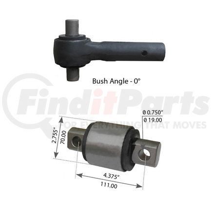 World American WA12-2416 TORQUE ROD END