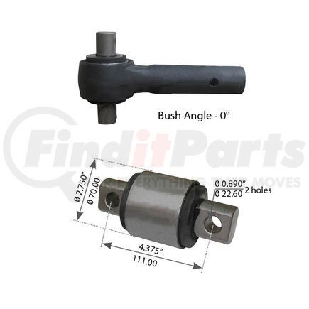 World American WA12-2417 TORQUE ROD END