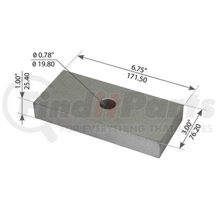 World American WA12-2311 AXLE SPACER