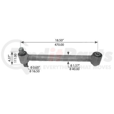 World American WA12-2633 TORQUE ROD  RIGID 18.447