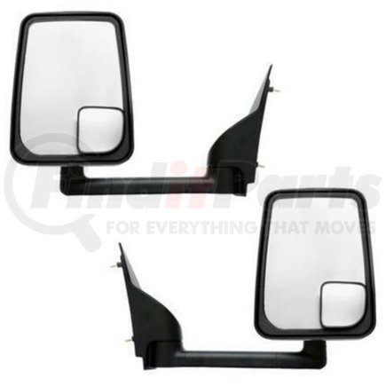 Velvac 714482 Velvac Black 2020 Assemblies Set - Driver and Passeneger Side Mirrors - E-Series Chassis 1992-2001