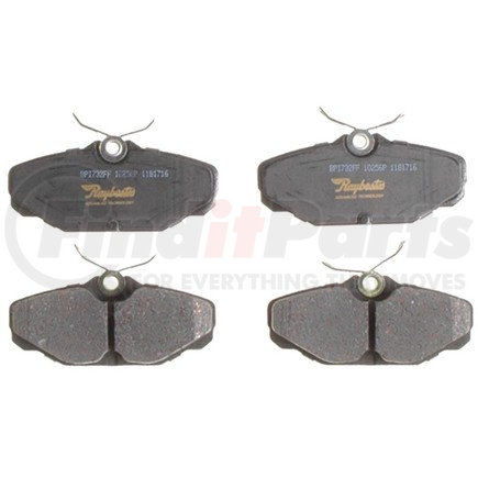 ACDelco 17D610C Ceramic Rear Disc Brake Pad Set