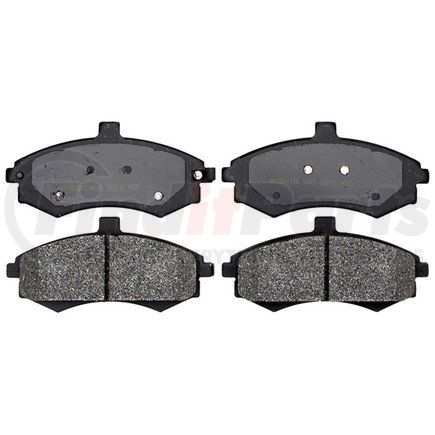 ACDelco 17D941M Semi-Metallic Front Disc Brake Pad Set