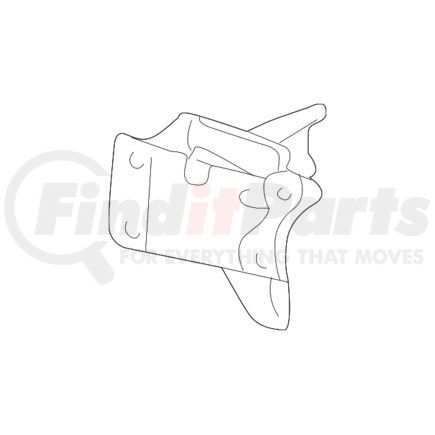 GM 25772082 BRACKET ASM FRT BPR IMP BA