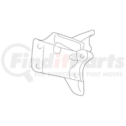 GM 25772081 BRACKET ASM FRT BPR IMP BA