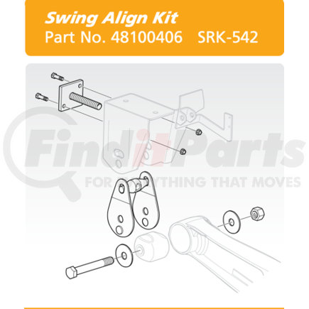 SAF-HOLLAND 48100406 Service Repair Kit, SRK-542