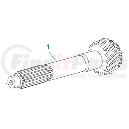 Fuller 3315536 Fuller® - CL450/FS4005 Input Shaft