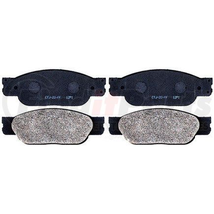 ACDelco 14D805CH Ceramic Front Disc Brake Pad Set with Hardware