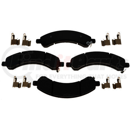 ACDelco 17D989MXH Front Disc Brake Pad Set