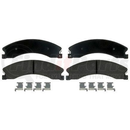 ACDelco 17D1411MHSV Performance (Fleet) Semi-Metallic Rear Disc Brake Pad Set