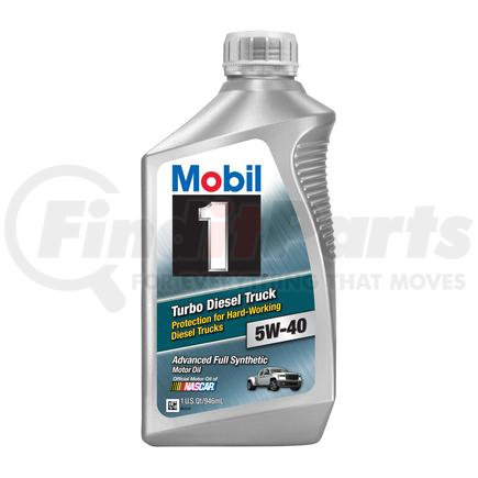 Mobil Oil 122253 Turbo Diesel Truck Motor Oil 5W40