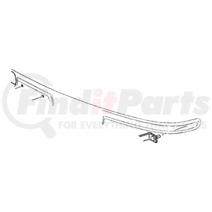 Chrysler 55234703 BRACKET. Left. Front Bumper. Diagram