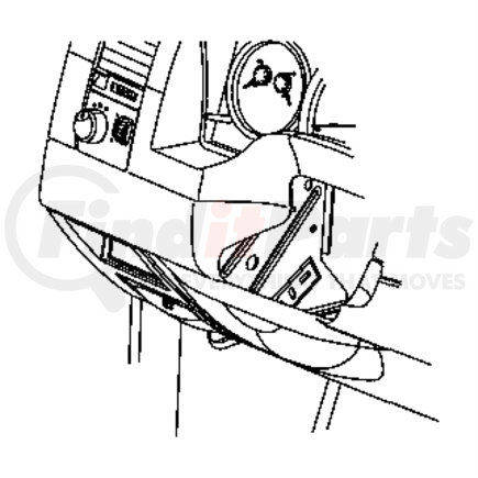 Chrysler 5HM92BD5AE PANEL. Right. Cowl Side Trim. Diagram 5