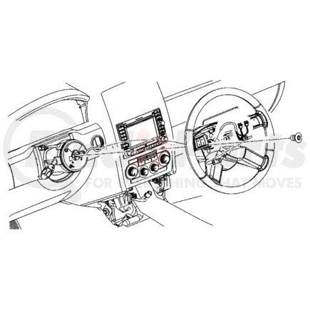 Chrysler 1EH781DVAB WHEEL. Steering. Diagram 3