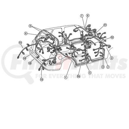 Chrysler 56018697 WIRING. Trailer Tow. Diagram 9