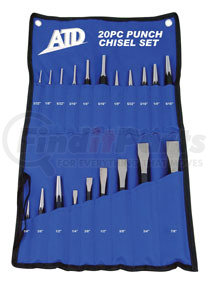 ATD Tools 720 20 pc. Punch & Chisel Set