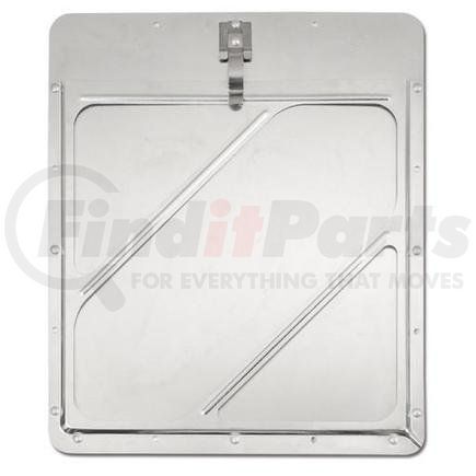 Globe Ind. GT1100 ALUMINUM PLACARD HOLDER W/STAINLESS CLIP