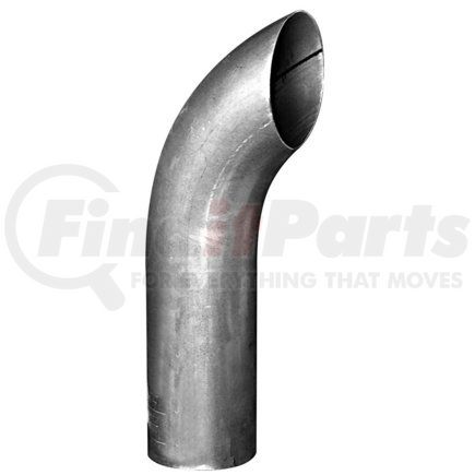 AP EXHAUST PRODUCTS 24718 18" Aluminized Angled Stack Pipe - 5" OD