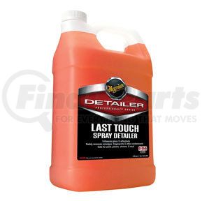 Meguiar's D15505 Last Touch Spray Detailer Wax, Spray On, Wipe Off, 5 Gallon Bottle