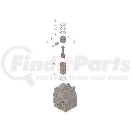 Cummins 3802660 KIT,CYLINDER