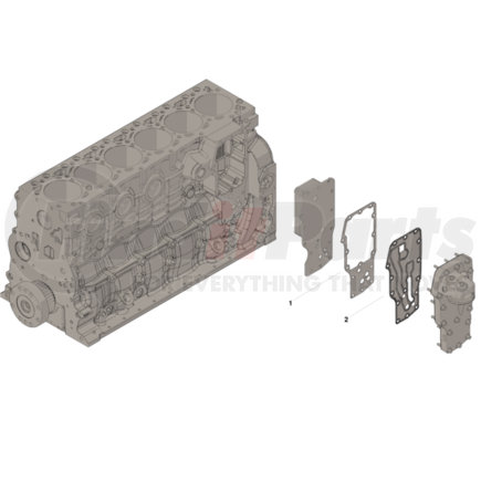 Cummins 3977913 SET,LUB OIL COOLER GASKET
