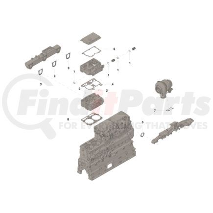 Cummins 4024958 SET,SINGLE HEAD GASKET