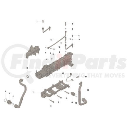 Cummins 4352363 EGR Cooler Kit