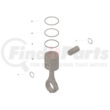 Cummins 4025339 KIT,ENGINE PISTON