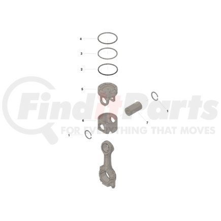 Cummins 4955530 Engine Piston Kit