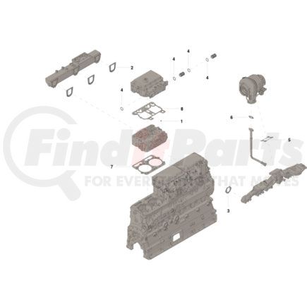 Cummins 4089369 SET,SINGLE HEAD GASKET