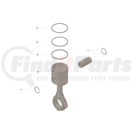 Cummins 4089620 KIT,ENGINE PISTON