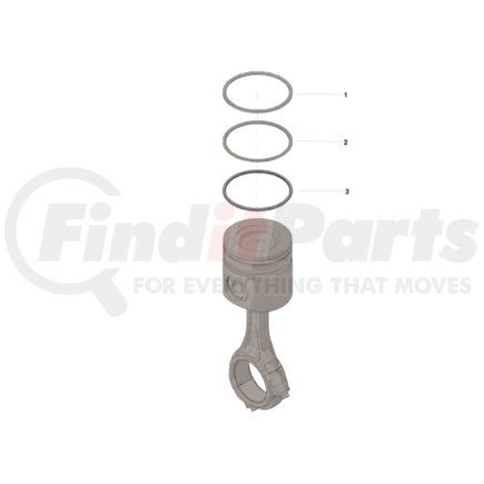 Cummins 5405717 Piston Ring Set