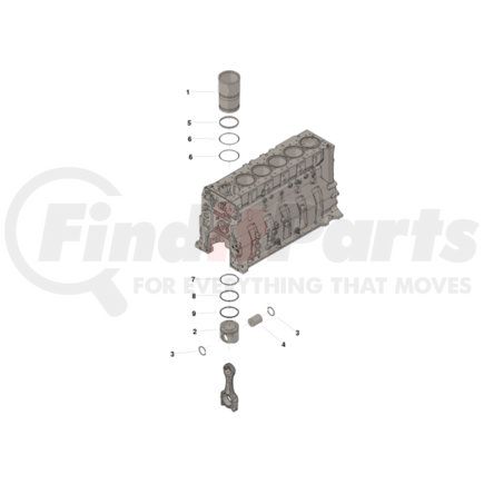 Cummins 3804473 KIT,CYLINDER