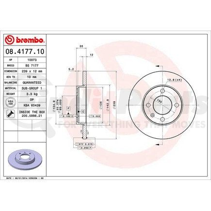Brembo 08.4177.10