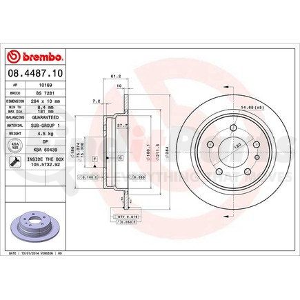 Brembo 08.4487.10