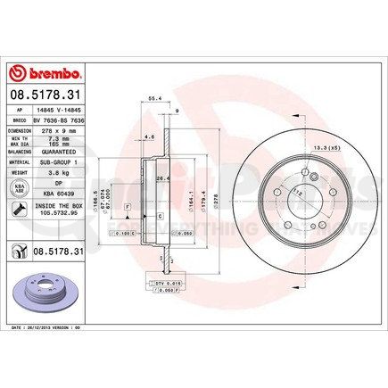 Brembo 08.5178.31