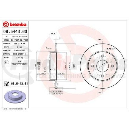 Brembo 08.5443.61