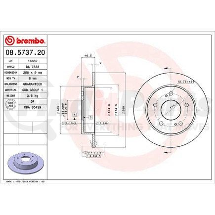 Brembo 08.5737.20