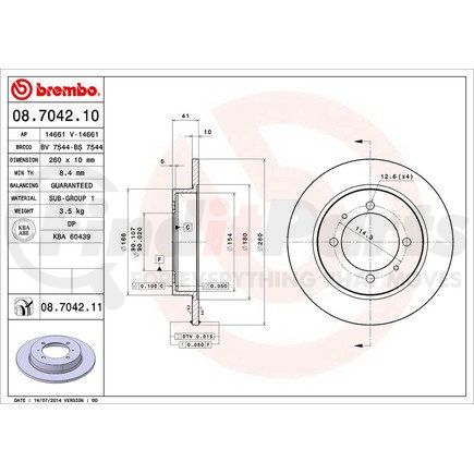 Brembo 08.7042.11
