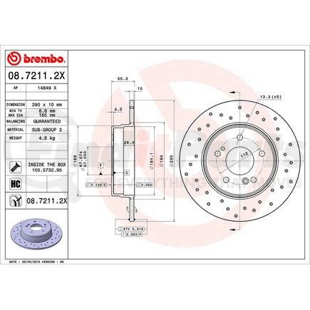 Brembo 08.7211.2X